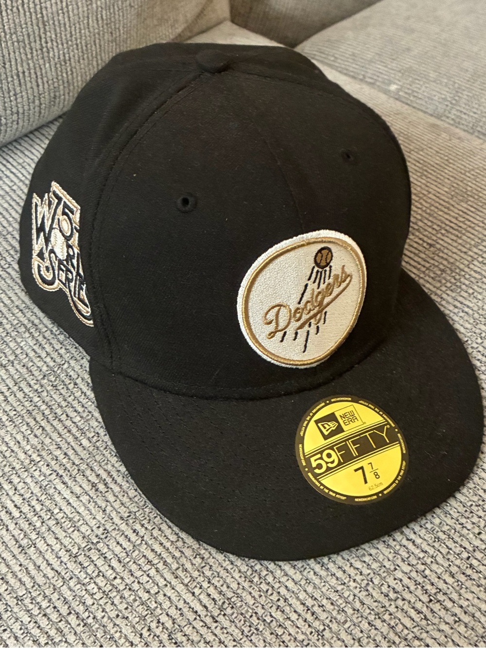 Dodgers 75Th World Series Ball Cap